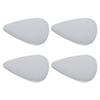 Ibasenice Stainless Steel Guitar Metal Picks for Electric Acoustic and Bass Durable and with a Beautiful Tone Picks, 4-Pack, Guitars, Guitars,