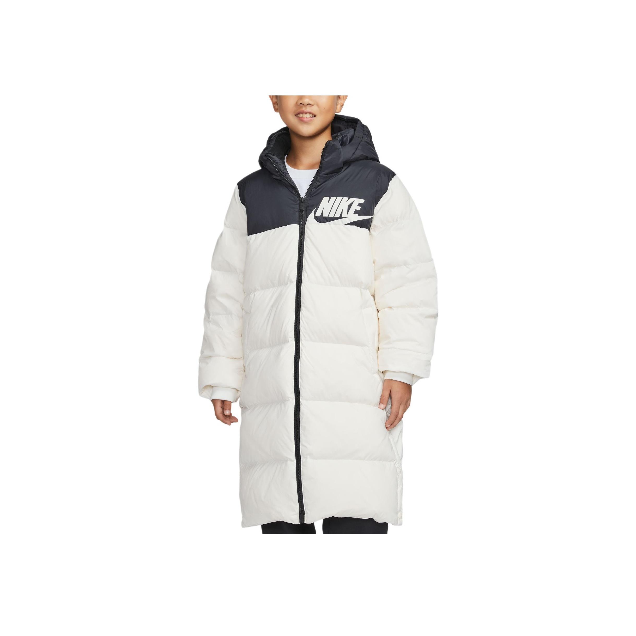 

Nike Down Jacket Lightweight Woven Soft Long Kids outerwear IR0028-133 L