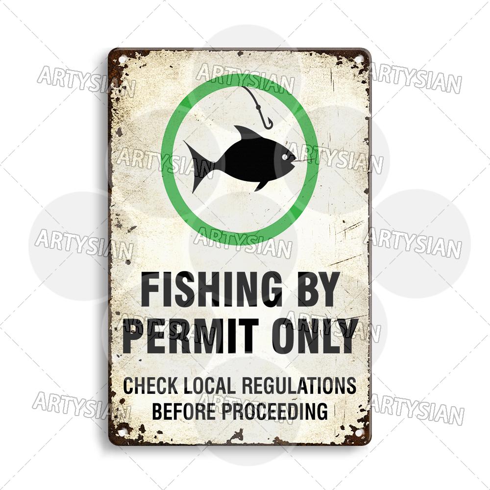 DORA Tin Sign Hunting Fishing Warning Metal Sign Shooting Range Caution Plaque No Duck Shooting Private Property Animal Wildlife Protection