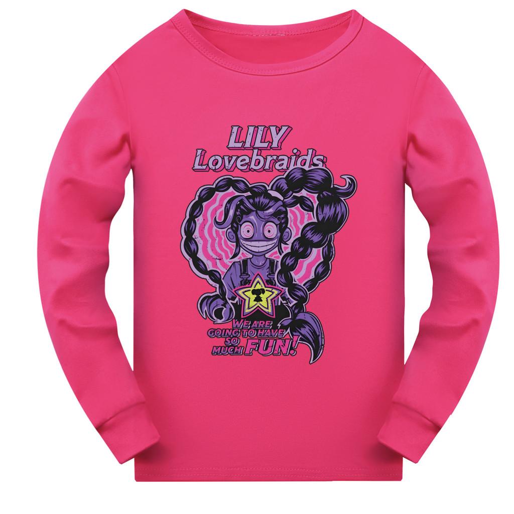 5581 Kids Girls Anime Lily Lovebraids Long Sleeves T-Shirt