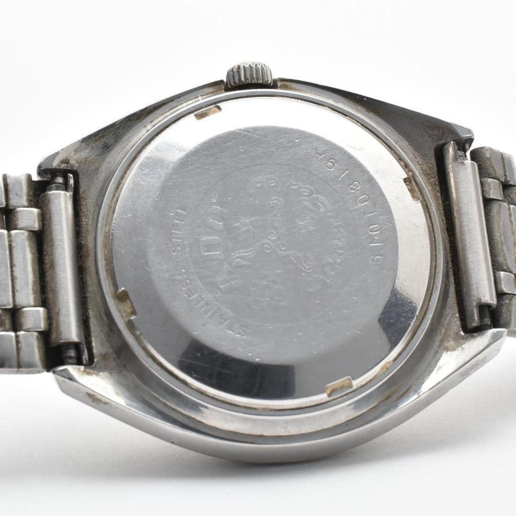 Used Working Item RADO SERBIA Men's Watch Automatic Winding Vintage