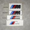 1 Stück BMW M Emblem 3D ABS Auto Kotflügel Logo Heckklappe Aufkleber Für BMW E39 E46 E36 E90 G20 G30 E60 G22 F30 F20 X3 X5 M Zubehör
