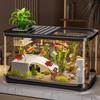 Breeding Container Fish Tank Turtle Tank Aquarium Living Room Balcony Ecological Terrariums Transparent Goldfish Tank Products