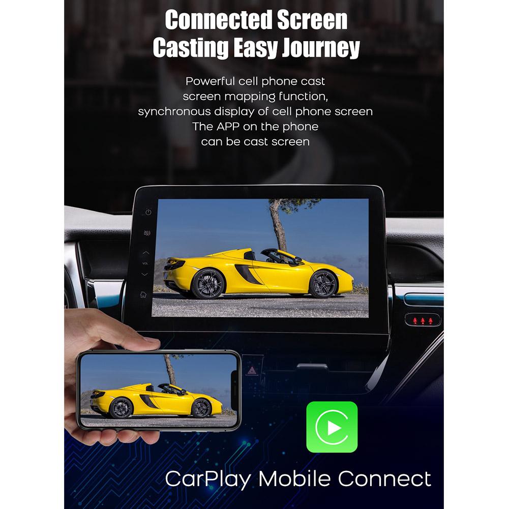 Car Wireless Carplay Dongle Android Mirroring For Android Navigation Head Unit