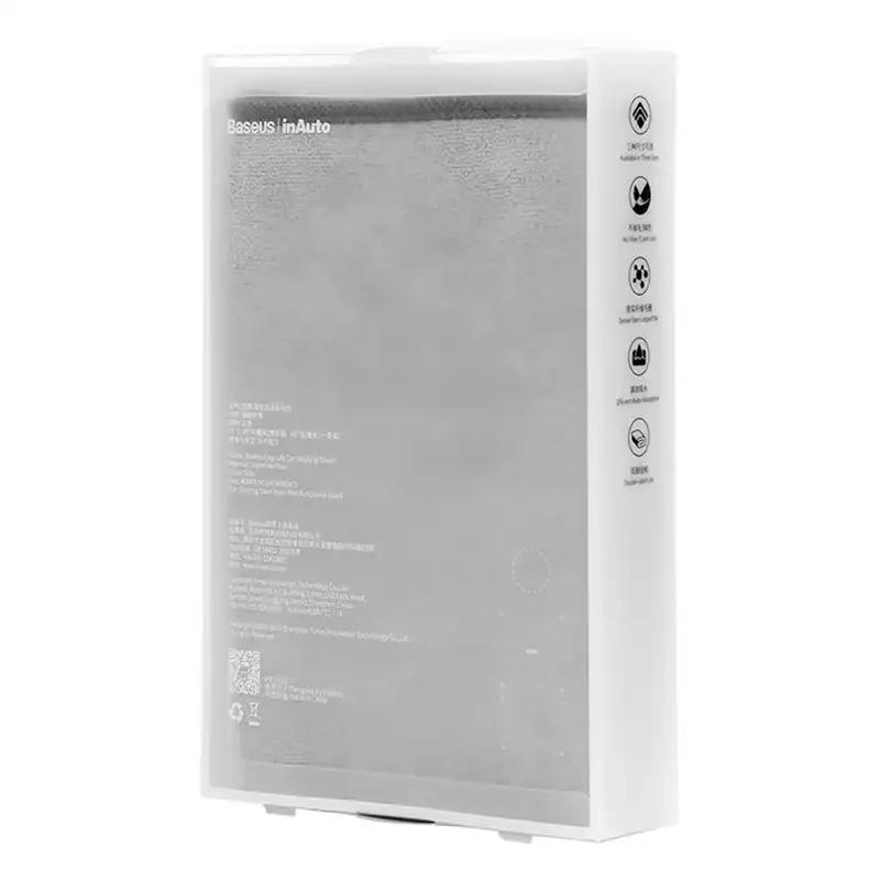 Uniwersalny Ręcznik Baseus Easy Life Z Mikrofibry Do Czyszczenia Samochodu, 2Szt. (40X40 Cm)