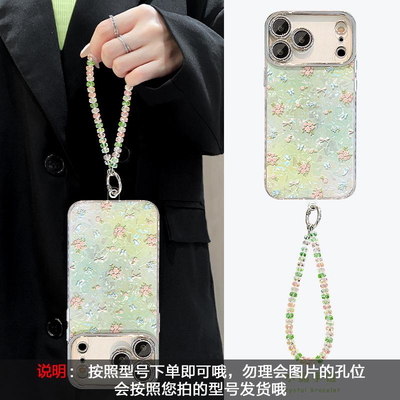 Ins Floral Bow for Iphone17promax iPhone Case 16 Summer 15 Small Fresh 14/13
