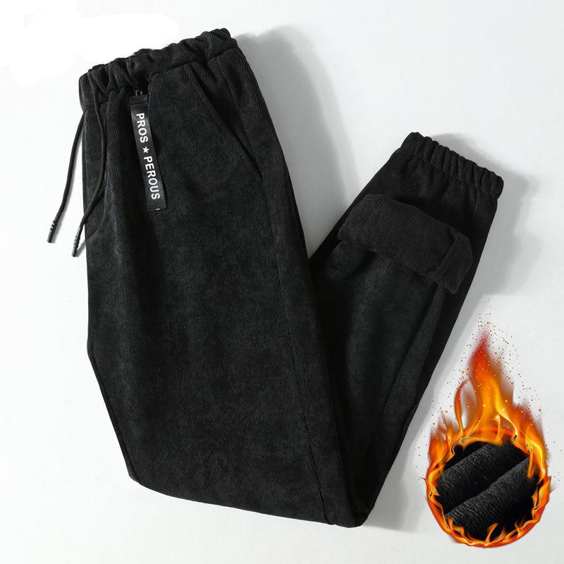 Hombre Otoño E Invierno Plus Velvet Plus Pantalones de Pana Más Gruesos  Pantalones Casual Harlan Fleece Pants comprar a buen precio — entrega  gratuita, reseñas reales con fotos — Joom