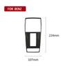 Carbon Fiber CD Air Conditioning Control Panel Car Stickers Cover For Mercedes W169 W245 W117 W156 A Class B Class CLA GLA