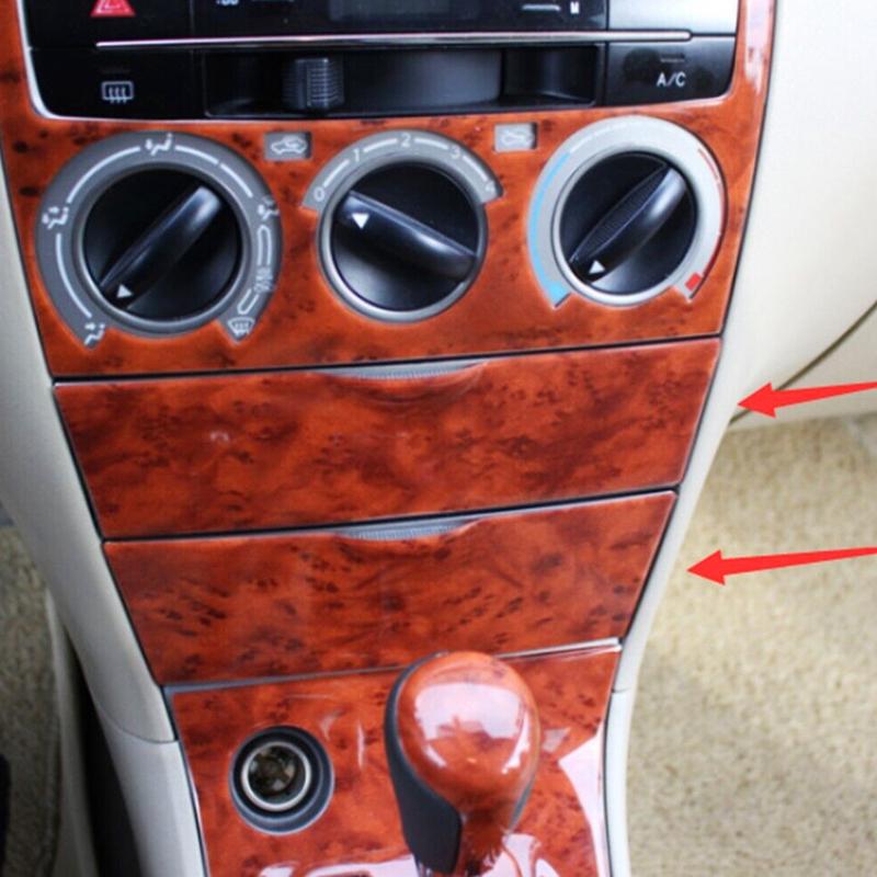 Auto Mittelkonsolen-Aufbewahrungsbox Panelabdeckung Zierleiste Passend für Toyota Corolla 2003 2004 2005 2006 2007 2008