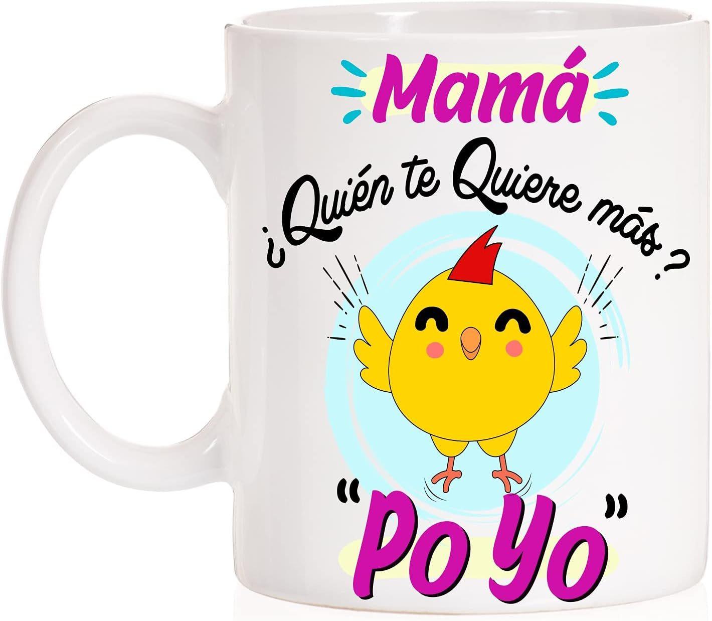 

День матери испанский День матери Керамическая кружка для кофе Чайная чашка Мама Новая мама 301-400ml