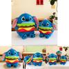 Adorable Hamburger Stitch Plush Toy For Kids Featuring Ultra Soft Material And Cute Design