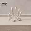 Human Skeleton Ornament Hand Figurine 3D Printed Realistic Bone Skull Sculpture Niche Gaming Room Decor Gothic Dark Aesthetic Desktop for