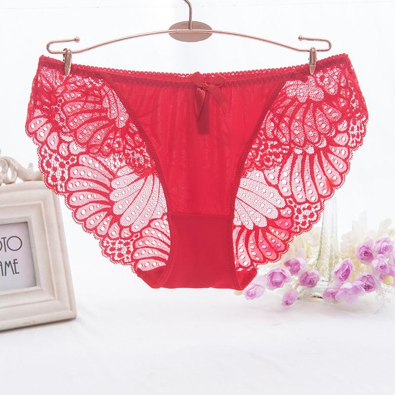 Sexy Women Underwear Low Waist Briefs Female Hipster Underpant Panties