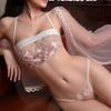 Sexy underwear, sexy tulle, perspective hanging neck, antique style, pure desire, belly pocket, Hanfu, uniform temptation, free suit women
