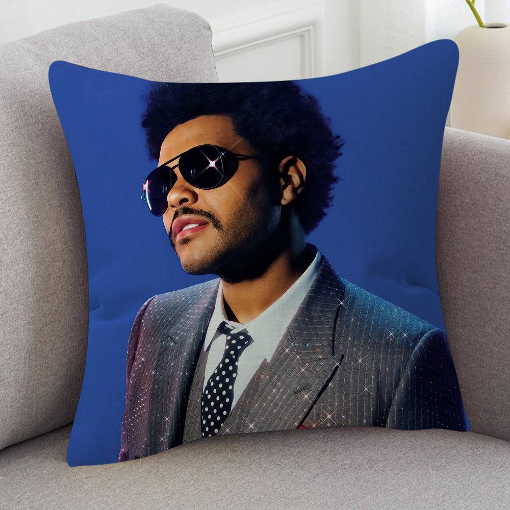 Singer The Weeknd Cute Cartoon L Game Cushion Cover Pillowcase Upholstery Sofa Throw Pillow Home Decor Pillowcas