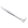 2-In-1 Stainless Steel Root Rake With Tweezers Soil Farming Tool For Succulents