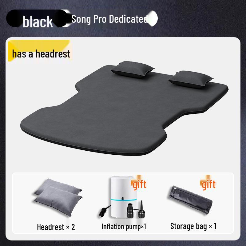 BYD Song Pro Car Bed Mattress: DMI Inflatable-Free Sleeping Pad for Rear Seat