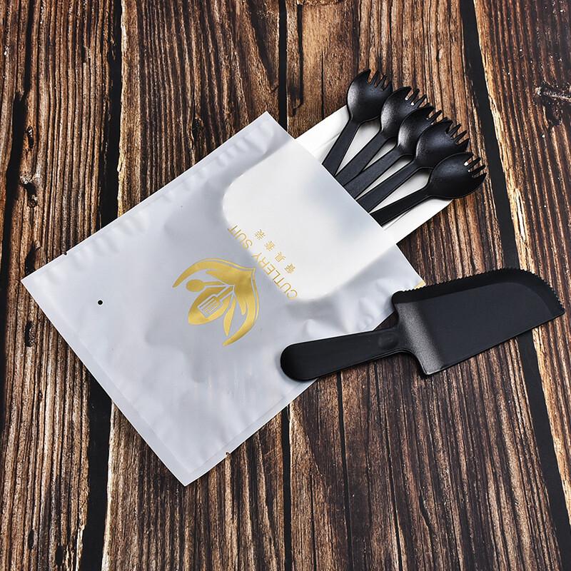 BASUN Disposable Birthday Cake Cutlery Set