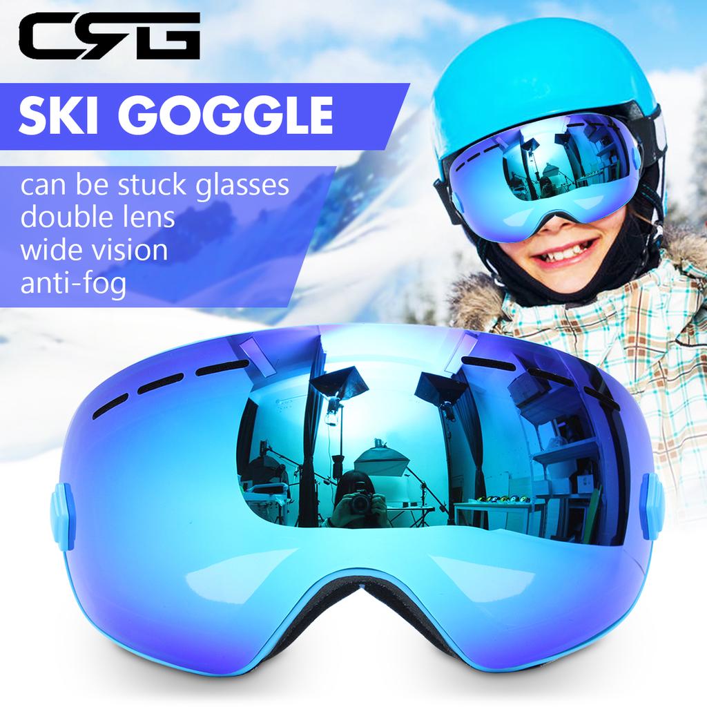 Buy Pro Snowboard Ski Goggles Snowboard Eyewear Anti Fog UV Protection