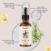 Rosemary Hair Oil—Suitable for All Hair Types and Scalp Care, Strengthening Straight, Curly, and Chemically Treated Hair.