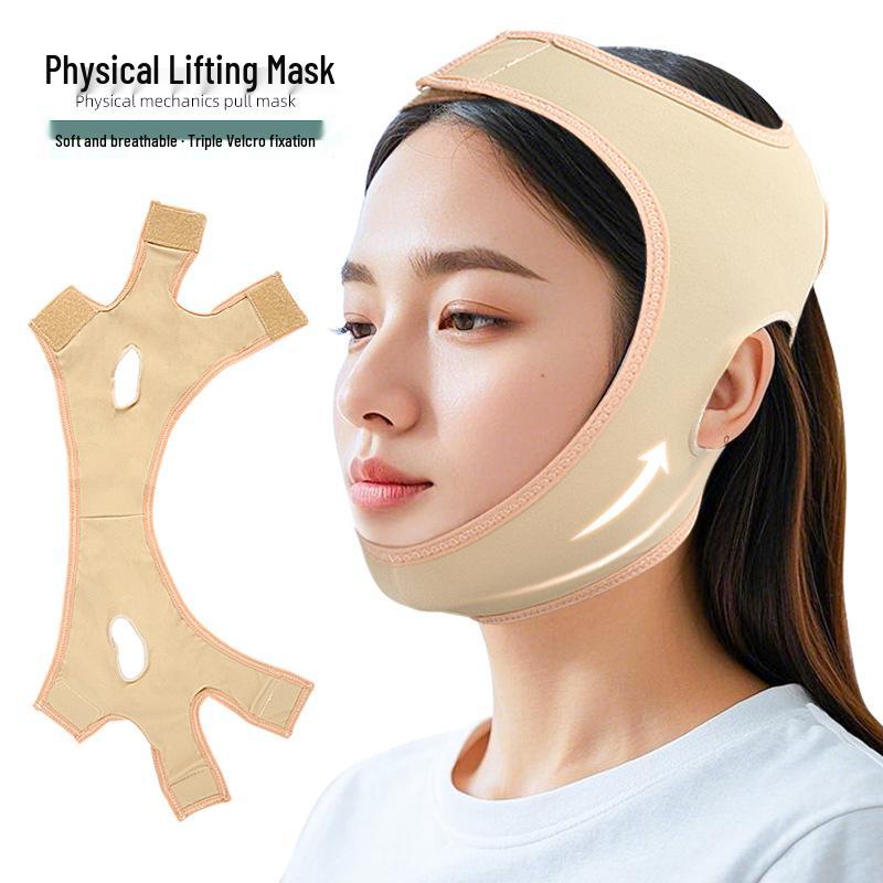 

Lycra Face Mask Bandage Facial Massager Device Medium