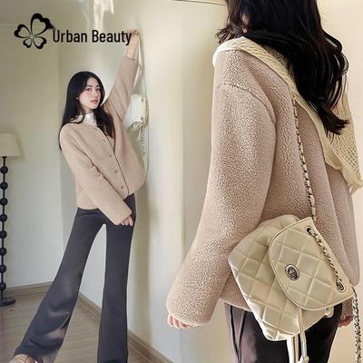 Chic Women's Plus Velvet Fleece Jacket