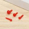 100pcs/bag 3mm/4mm/5mm/6mm Plastic Mini Safety Round Nose for Doll for Teddy Dog Stuffed Doll Animals Plush Doll Eyes Accessory
