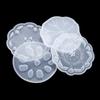 1Pcs Round Coaster Resin Silicone Mold UV Epoxy Resin Molds For DIY Coffee Cup Crafts Home Decoration Making Accessories
