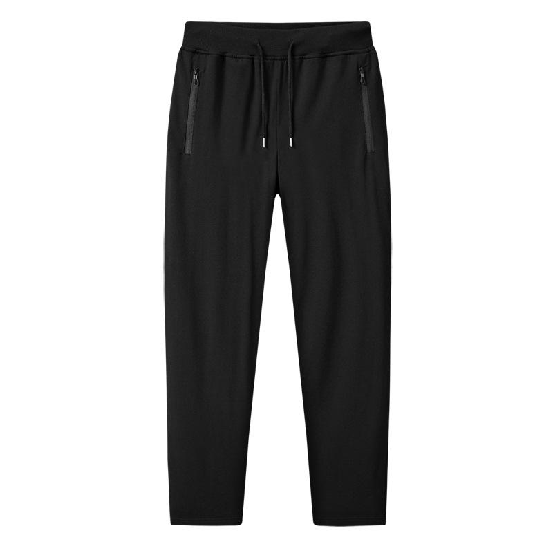 Men's Lightweight Cotton Athletic Cuffed Pants