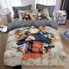 Anime Uzumaki Beding Sets Cartoon N-Naruto Duvet Cover and Pillowcase Adult Boy Girl Bedroom Decoration Children Gift