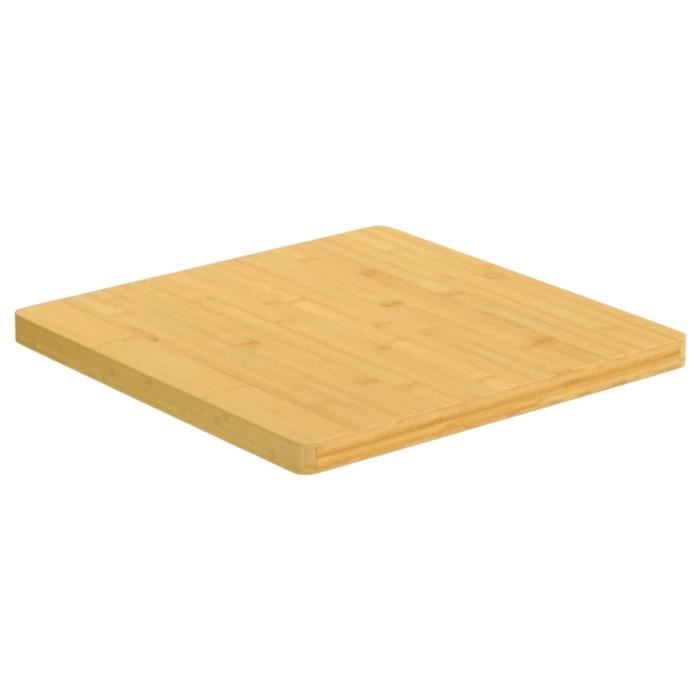 VidaXL Table Top 60x60x2.5 Cm Bamboo 352700
