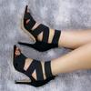 Women Sandals  New Summer Thin Heels Sexy Shoes for Women High Heels Shoes Shallow Casual Sandals Designer Sandals
