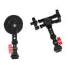Magnetic Phone Holder Tripod Mount Clamp Aluminum Alloy with Cold Shoe Mount 1/4 " Screw for Smartphone