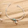 Boho Lady Beaded Starfish Charm Barefoot Sandal Foot Chain Anklet Ankle Bracelet