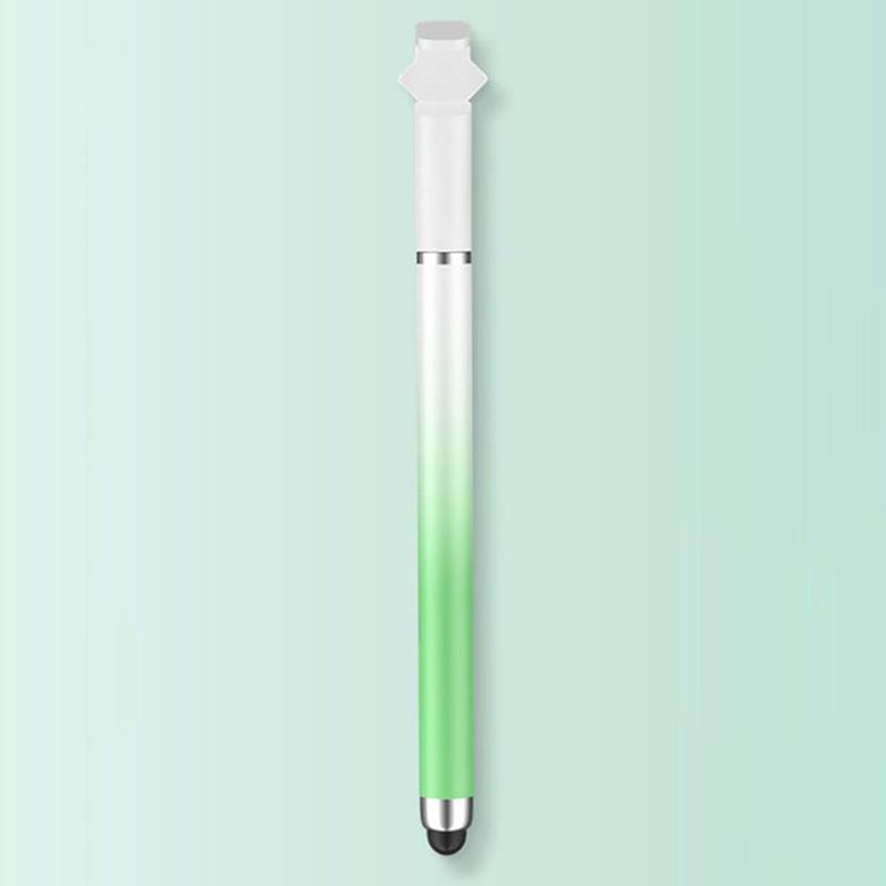 

3 в 1 стилус для планшета, мобильного телефона, емкостный сенсорный карандаш для Android-телефона, чехол для карандаша с подставкой