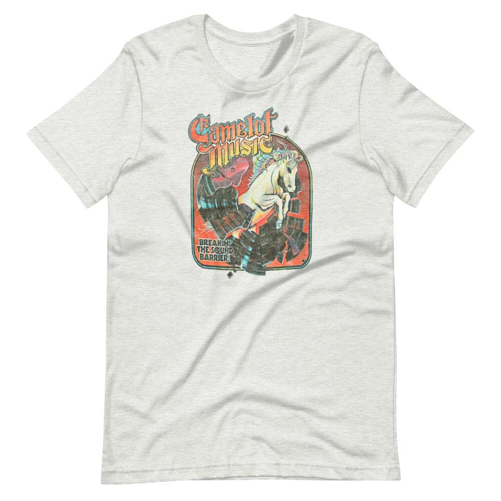

Camelot Music 70s Style Graphic Tee Shirt Unisex t-shirt 3XL