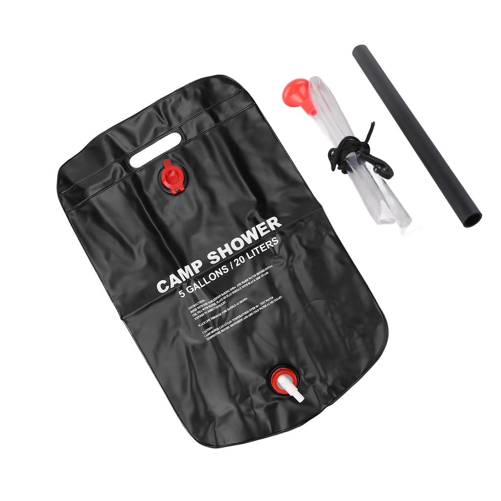 Solar Heating Camping Shower Bag Portable Camp Shower Bag PVC Climbing Summer Shower