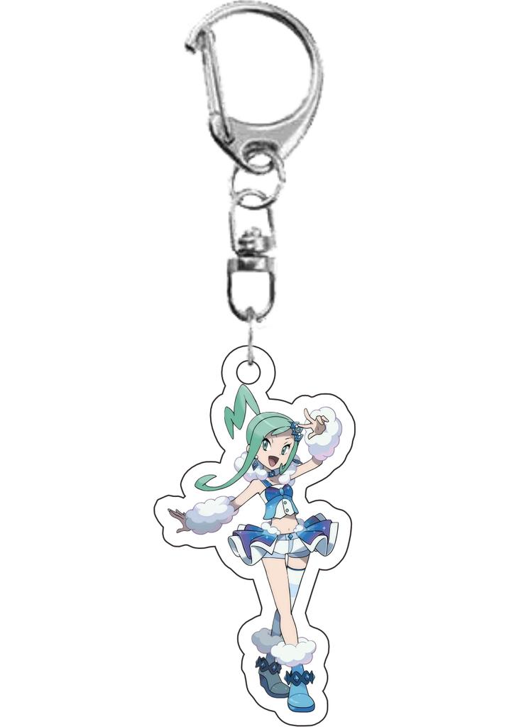 Anime Cartoons Acrylic Key Chain for Lance Lucy Cynthia Caitlin Steven Stone Acrylic Backpack Pendant Acrylic Key Buckle Pendant