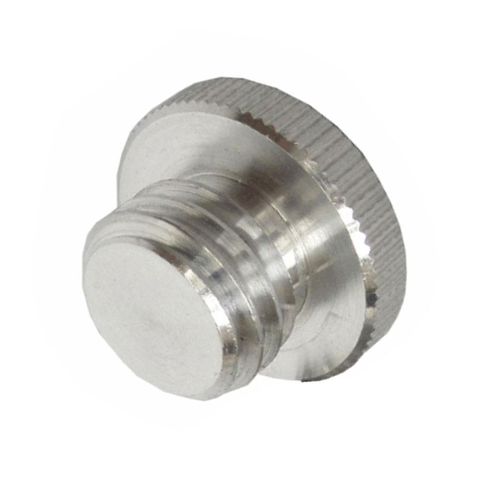 1/4'' To 5/8" Screw Adapter for 1/4'' Thread Lasers Level Rangefinder Tripod Stand 5/8" Adapter Sliver for Tripod Camera