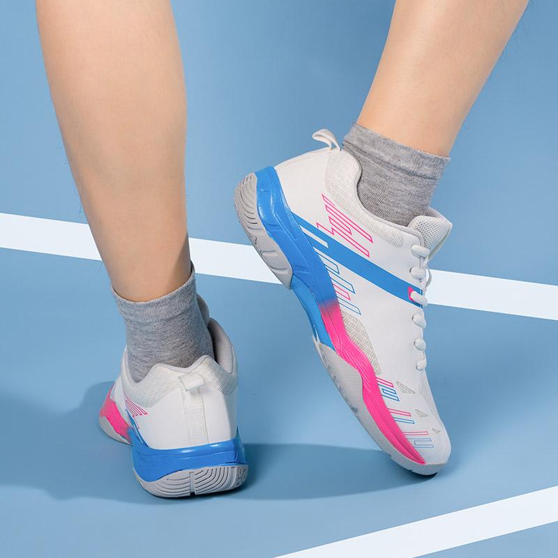 Men's and Women's Professional Badminton Shoes, Comfortable and Breathable Tennis Shoes, Volleyball Shoes, Sizes 35-45