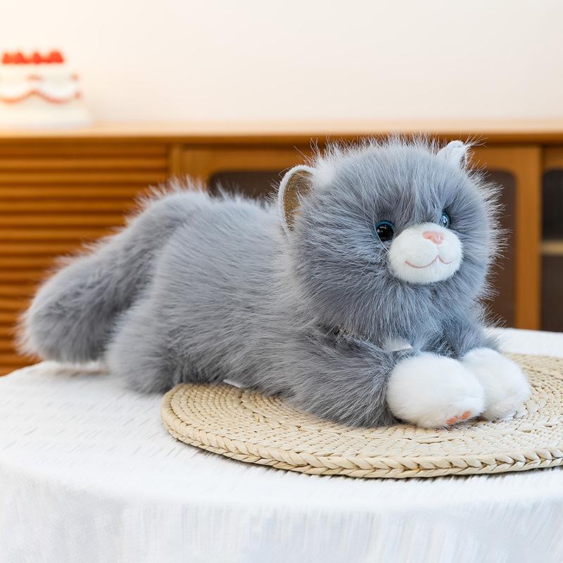 

Очаровательный мяукающий котенок, плюшевая игрушка - Идеальный подарок на день рождения для девочек 50 cm