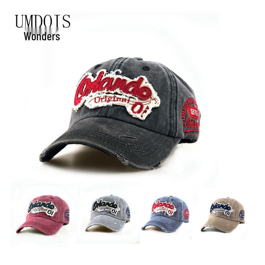 

Unisex Trendy Embroidered Summer Sun Hat - European, American, Japanese, & Korean Style Baseball Cap with Duckbill Brim M (56-58cm) бордовий