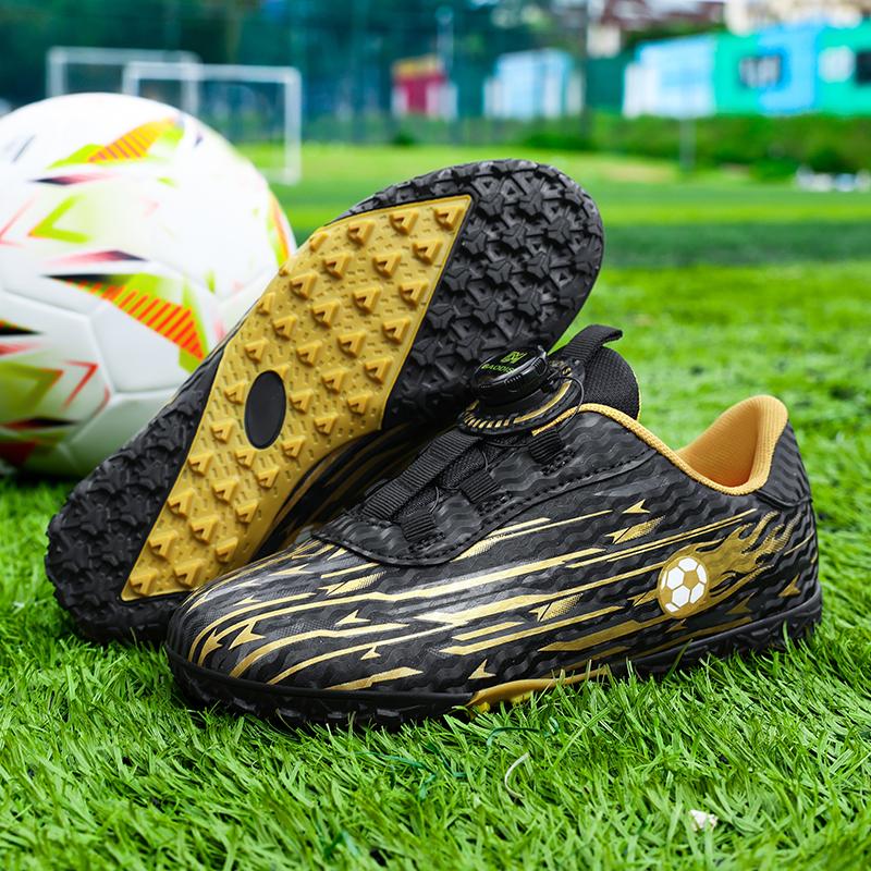 New Kids Football Field Boots Boys Girls Indoor Soccer Shoes Society Futsal Non Slip Professional Fast Men Soccer Cleats Sneaker