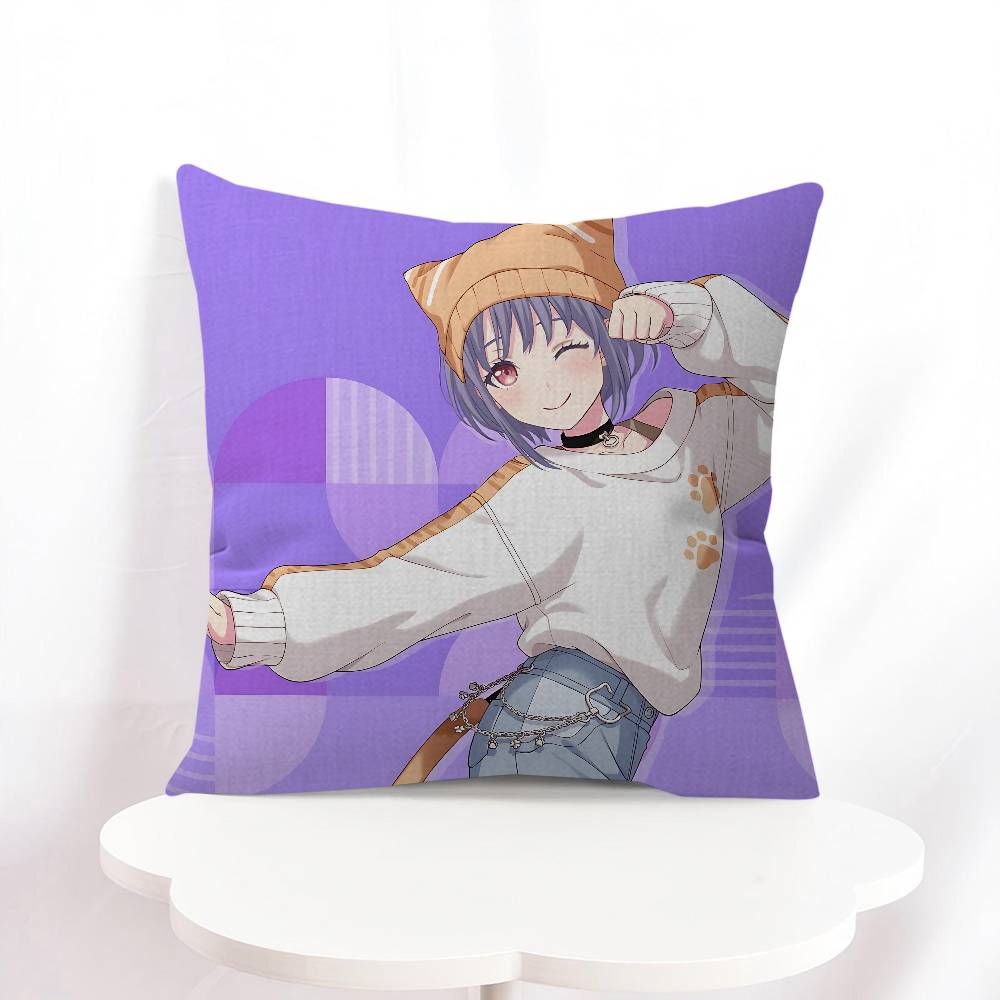 Y-Yuutenji Nyamu Pillow Gifts Home Office Furnishings Bedroom Sofa Car Cushion Cover Case 45x45cm