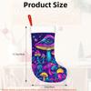 Christmas Decoration Fireplace Hanging Stocking () 1pc, Mushroom 1 - Christmas Stockings, Santa Claus Ornaments, Christm