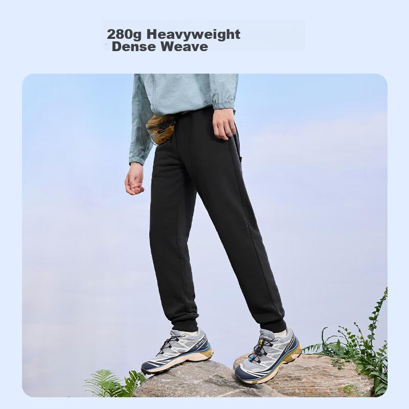Original [Cotton-Feel Sweatpants] Casual Pants for Men, Commuter Sports Pants, Sweatpants for Spring, Dark Gray, Size L