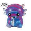 Palm Kneading Toy Salamander Squeeze Toy, Slow Rising Soft Cute Animal Fidget Portable Ball Rebound Stress Balls Home Office Sensory Gifts for