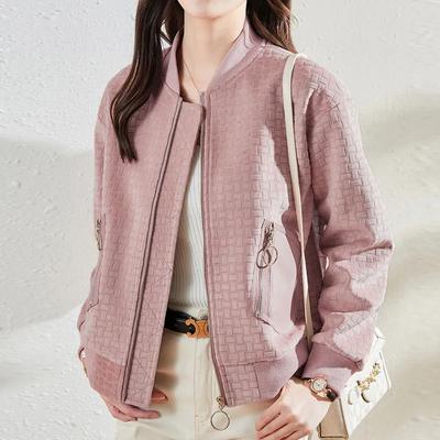 Spring Autumn  Arrival Jacket Cardigan Baseball Jacket Casual Outerwear Women Short Version
