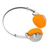 Retro Bluetooth 6.0 Hodetelefoner Sportsheadset Mekanisk Roterende Volumjustering Utvidbar Metallhodebøyle