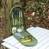 Nice Camping Kitchen Utensil Set with Carrying Bag BBQ Beach Hiking Travel Organizer Storage Pack Cook Gadgets Equipment Gear